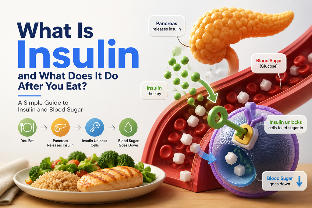 What Is Insulin and What Does It Do After You Eat? A Simple Guide to Insulin and Blood Sugar