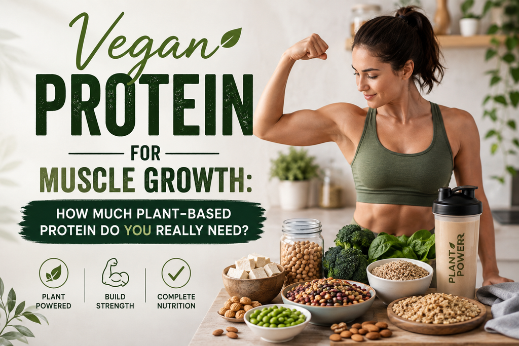Vegan Protein for Muscle Growth: How Much Plant-Based Protein Do You Really Need?