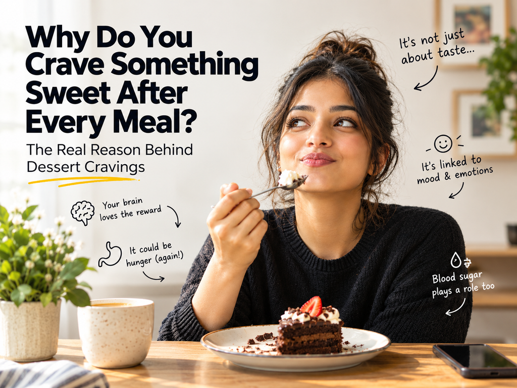 Why Do You Crave Something Sweet After Every Meal? The Real Reason Behind Dessert Cravings